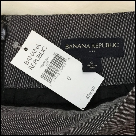 Banana Republic Wool Blend Pencil Skirt - Picture 2 of 5